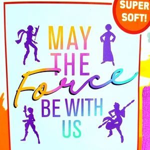 Plush Throw Forces of Destiny Star Wars 46"×60"